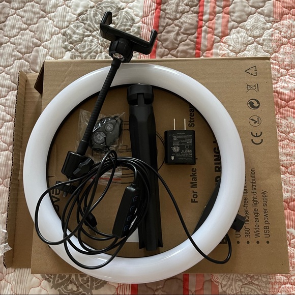 10" LED ring light - Picture 5 of 12